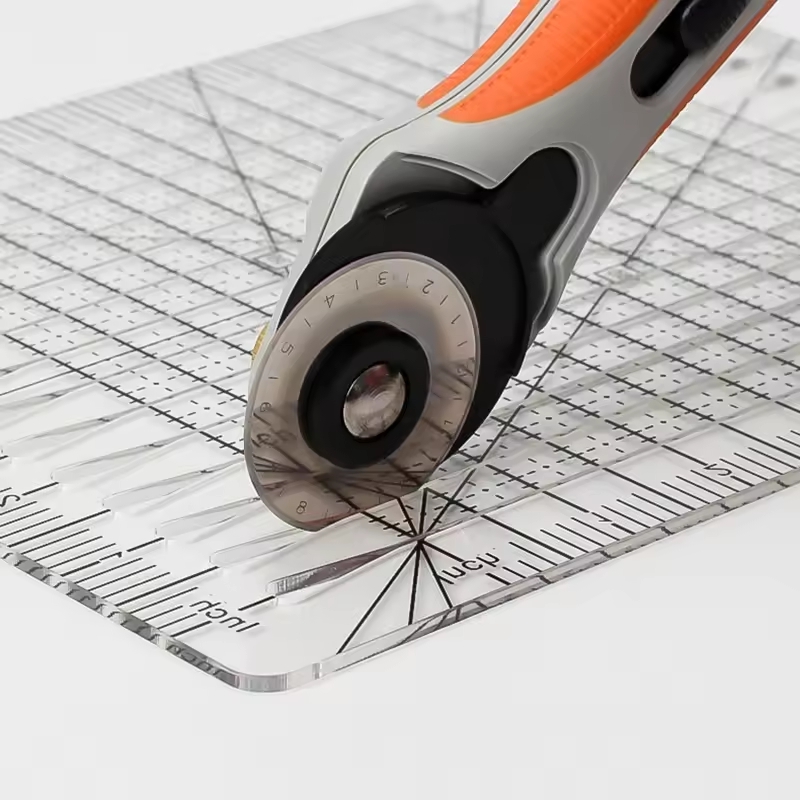 Rotary Cutter For Fabric 45Mm - หนังหัตถกรรมเครื่องตัด 45 มม.เครื่องตัดผ้าเครื่องตัดใบมีดวงกลม DIY Patchwork เย็บ
