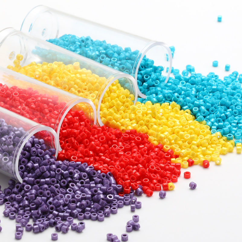 Glass Seed Beads 2Mm Jewelry Making - ญี่ปุ่น MKU Da ลูกปัด 10g/20g/30g Glossy