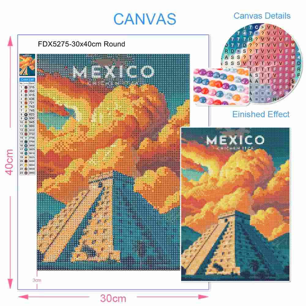 VIVID GEM 2026 ภาพเพชร 5D DIY  - 5D Diamond Painting Kit Full Drill บทวิจารณ์และราคา