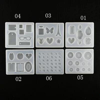 ชุดแม่พิมพ์เรซิ่นซิลิโคน 6 แบบ - Silicone Epoxy Resin Molds Set บทวิจารณ์และราคา