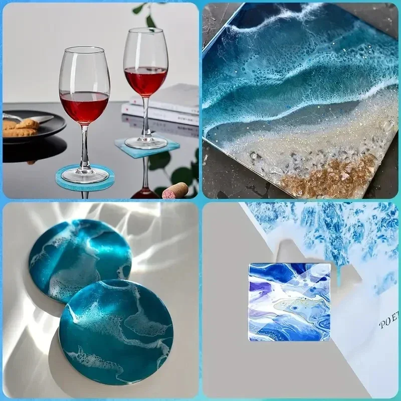 แม่พิมพ์ซิลิโคนสำหรับทำที่รองแ - Silicone Epoxy Resin Molds Set บทวิจารณ์และราคา