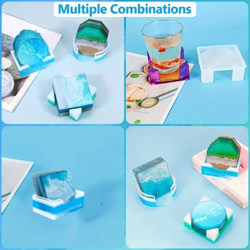 แม่พิมพ์ซิลิโคนสำหรับทำที่รองแ - Silicone Epoxy Resin Molds Set บทวิจารณ์และราคา