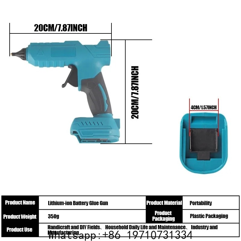 ปืนเชื่อมกาวร้อนไร้สาย 11 มม.  - Hot Melt Glue Gun Cordless บทวิจารณ์และราคา