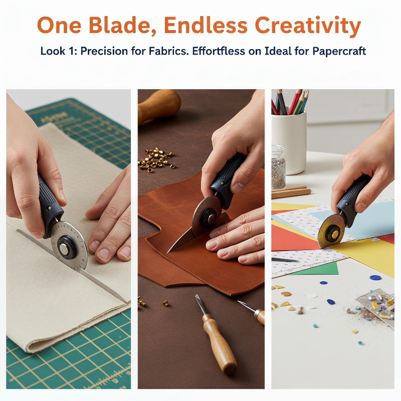 ใบมีดตัดแบบหมุนขนาด 45 มม. จำน - Rotary Cutter For Fabric 45Mm บทวิจารณ์และราคา