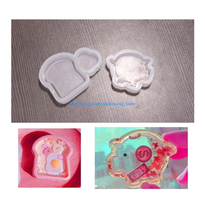 573B แม่พิมพ์เรซินน่ารักแม่พิม - Silicone Epoxy Resin Molds Set บทวิจารณ์และราคา