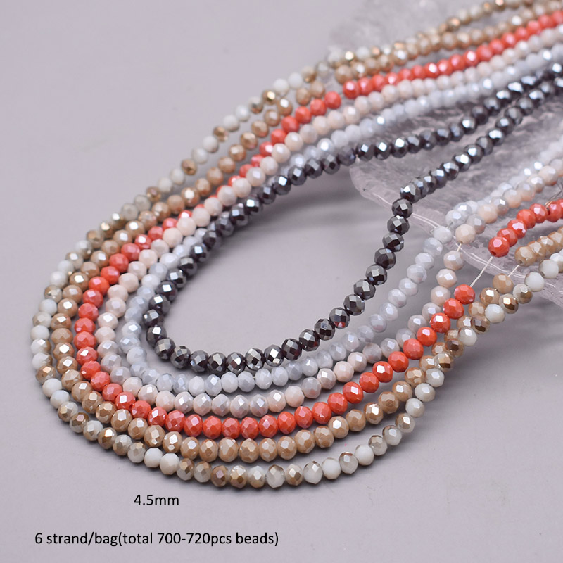 โครงการสี 6 Strand/ถุง 4 มม.Ro - Glass Seed Beads 2Mm Jewelry Making บทวิจารณ์และราคา