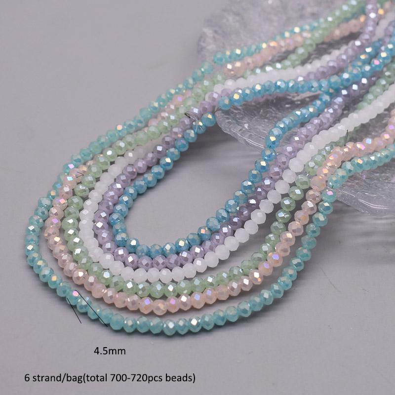 โครงการสี 6 Strand/ถุง 4 มม.Ro - Glass Seed Beads 2Mm Jewelry Making บทวิจารณ์และราคา