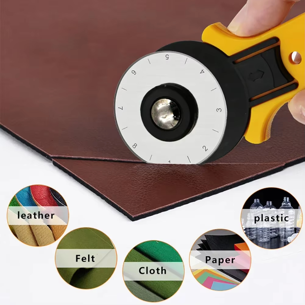 มีดตัดแบบหมุน 28 มม./45 มม. พร - Rotary Cutter For Fabric 45Mm บทวิจารณ์และราคา