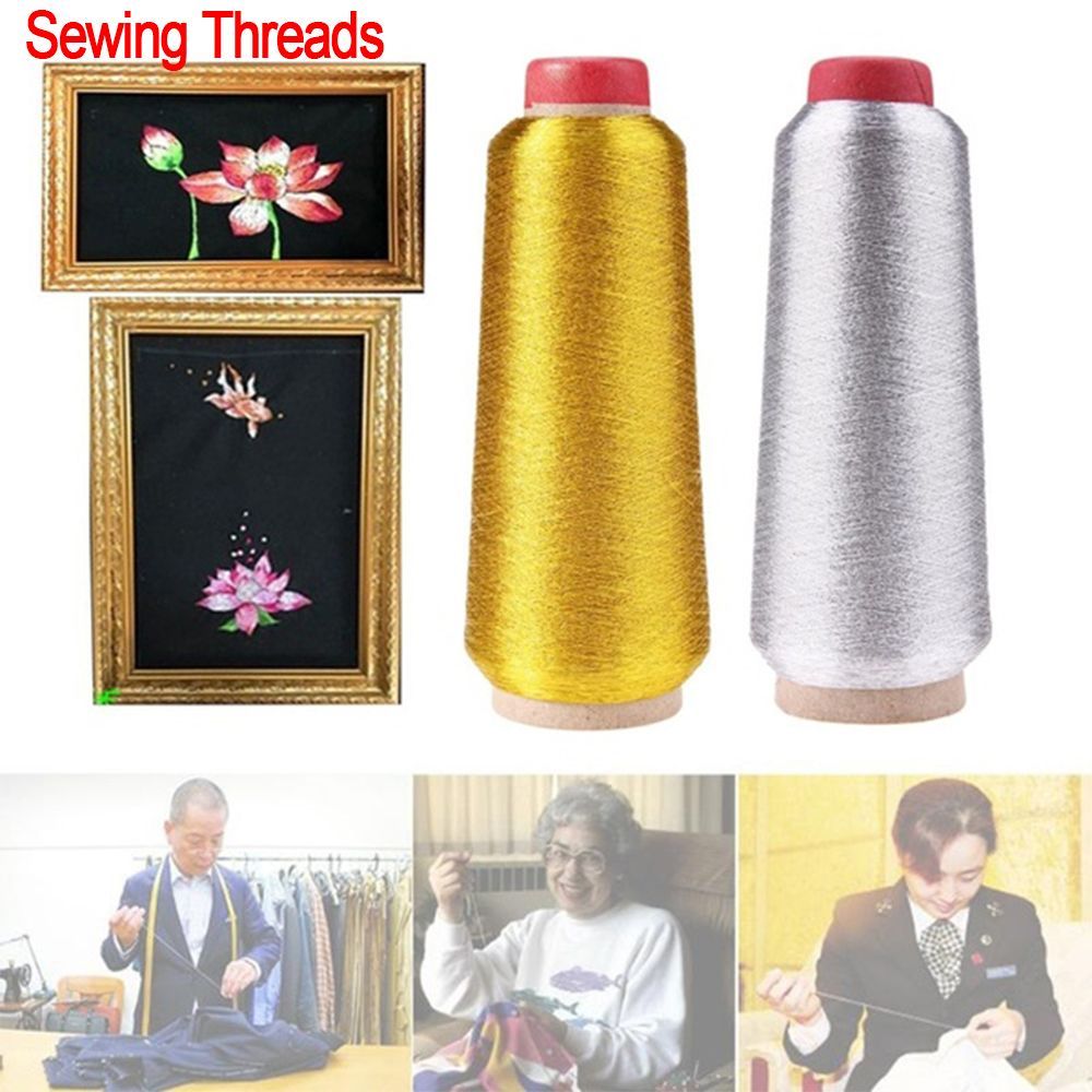 ด้ายปักสีทอง/เงินด้ายปักครอสติ - Cotton Embroidery Thread Skeins บทวิจารณ์และราคา