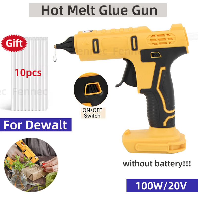 ปืนยิงกาวไฟฟ้าไร้สายแบบมือถือพ - Hot Melt Glue Gun Cordless บทวิจารณ์และราคา