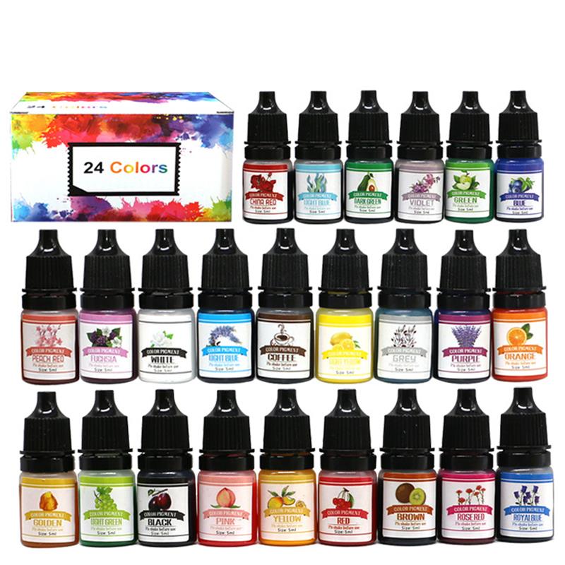 ชุดสีเรซิ่นอีพ็อกซี่อุปกรณ์ทำส - Silicone Epoxy Resin Molds Set บทวิจารณ์และราคา