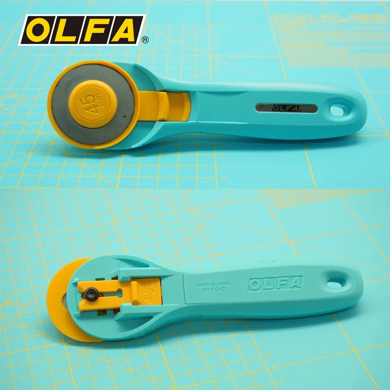 Olfa RTY-2 /c 45มิลลิเมตรโรตาร - Rotary Cutter For Fabric 45Mm บทวิจารณ์และราคา