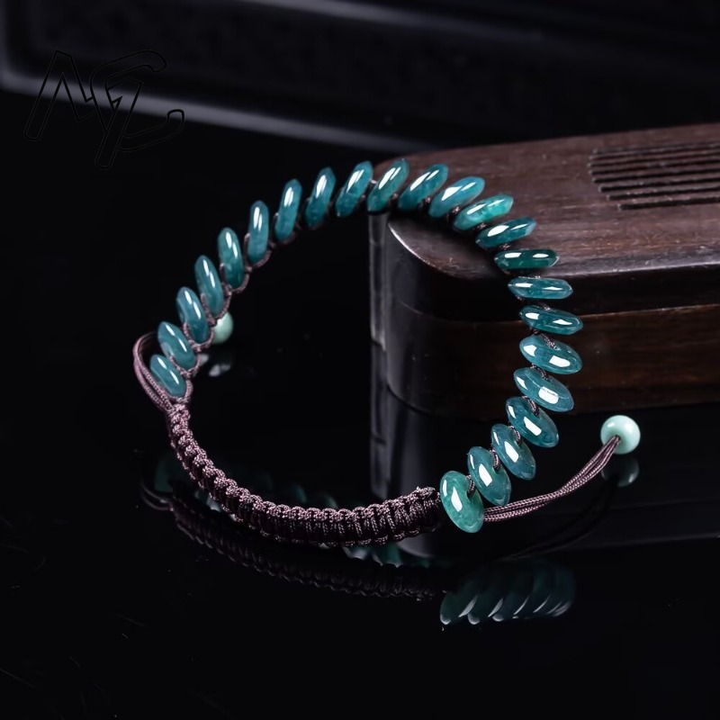 สร้อยข้อมือลูกปัดอะบาคัสสีน้ำเ - Beading บทวิจารณ์และราคา