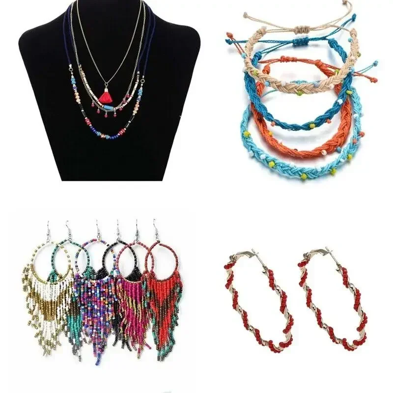 ลูกปัดแก้วสีเชกขนาด10ก. 2มม. 3 - Glass Seed Beads 2Mm Jewelry Making บทวิจารณ์และราคา