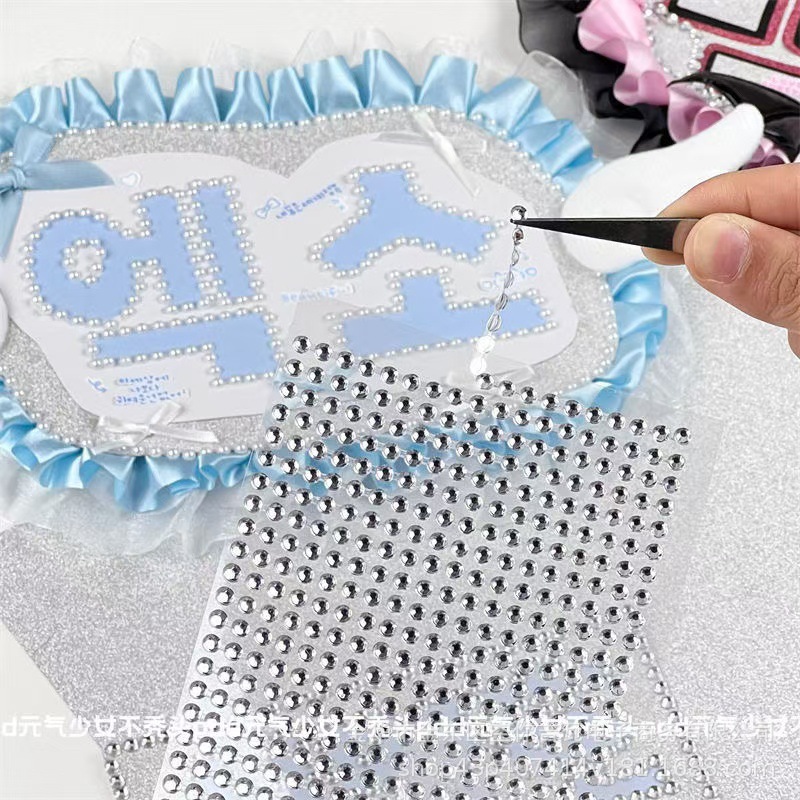 สติกเกอร์ติดเพชรเม็ดมุกกันน้ำแ - Scrapbooking บทวิจารณ์และราคา