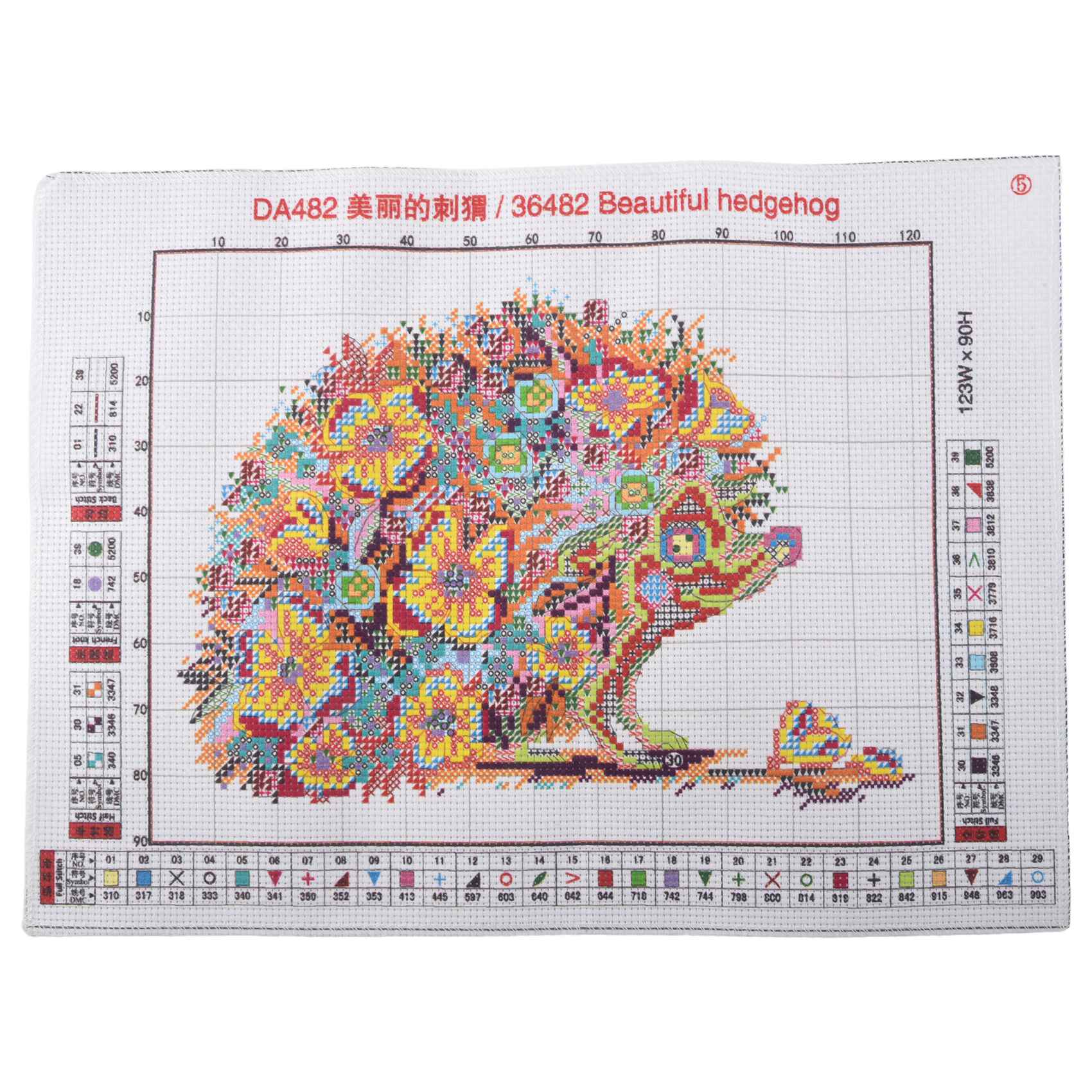 HLZS-ชุดปักครอสติสแบบปั๊มลายสำ - Cross Stitch Stamped Kits Beginners บทวิจารณ์และราคา