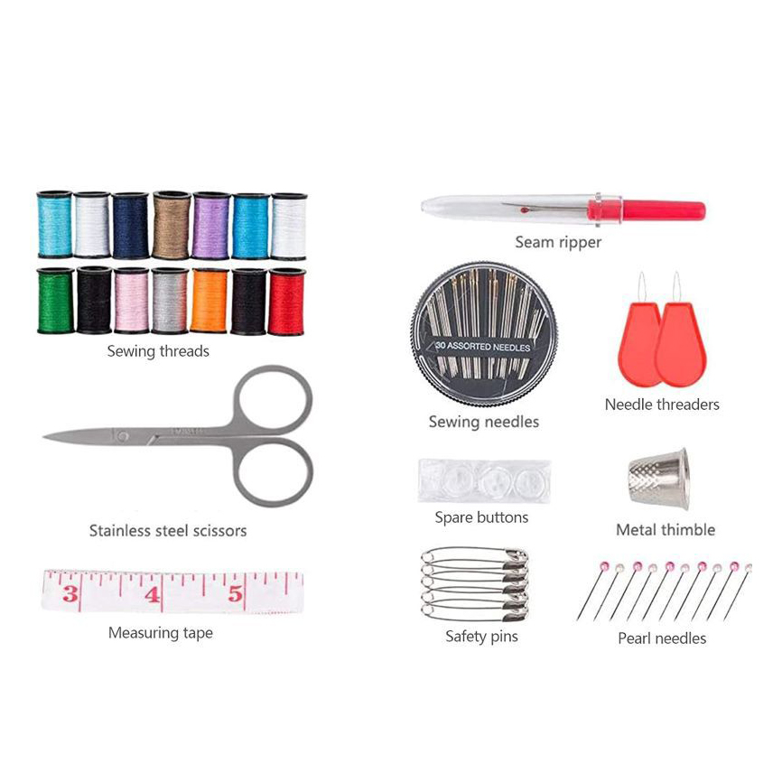 ชุดเย็บผ้าขนาดกะทัดรัดและพกพาส - Cotton Embroidery Thread Skeins บทวิจารณ์และราคา