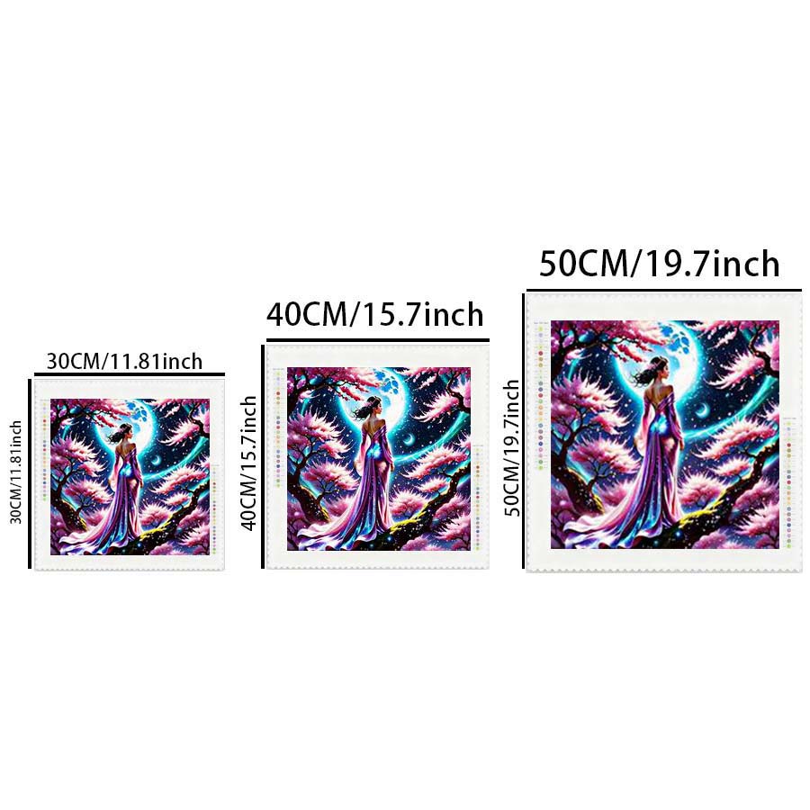 ผ้าฟล็อกกิ้ง 5D DIY 1 ชิ้น, ดอ - 5D Diamond Painting Kit Full Drill บทวิจารณ์และราคา