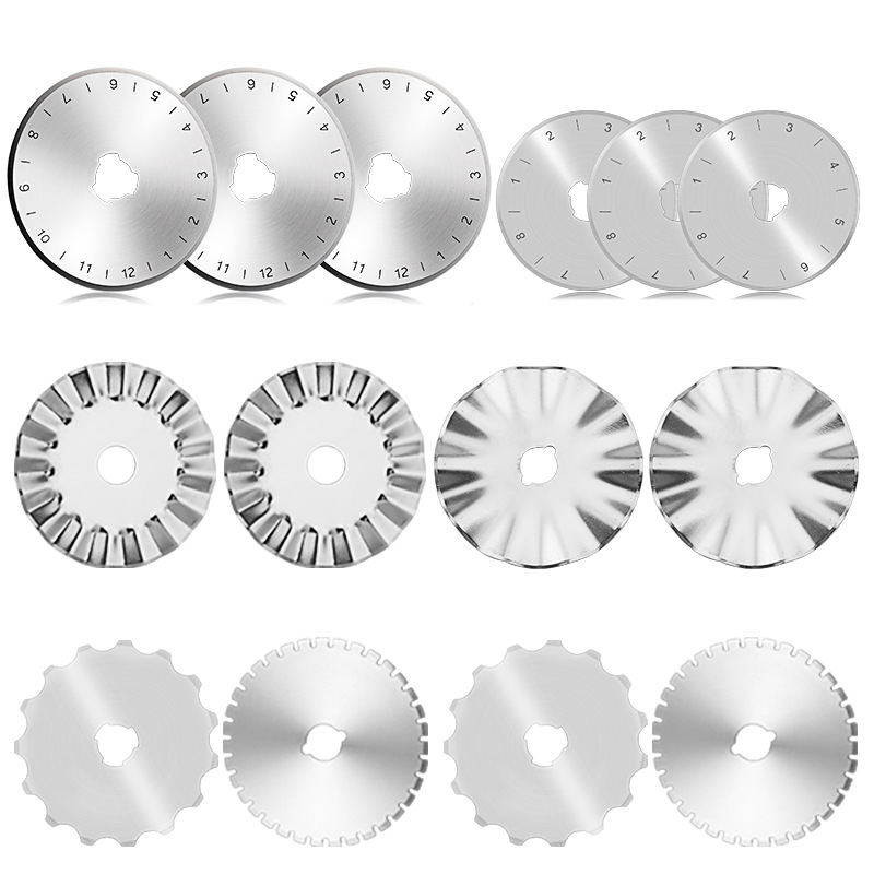 ใบมีดตัดแบบหมุนขนาด 28/45 มม.  - Rotary Cutter For Fabric 45Mm บทวิจารณ์และราคา