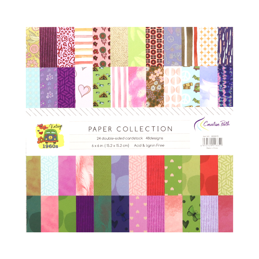 กระดาษตกแต่งลายดอกไม้สไตล์วินเ - Vintage Junk Journal Scrapbooking Paper บทวิจารณ์และราคา