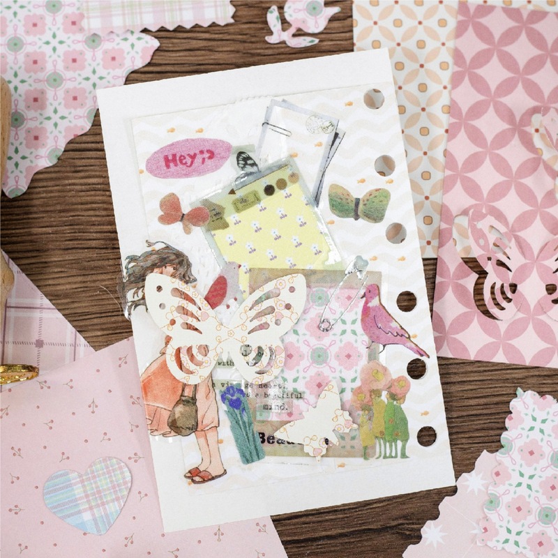 1 แพ็ค/200 ชิ้น กระดาษพื้นหลัง - Vintage Junk Journal Scrapbooking Paper บทวิจารณ์และราคา