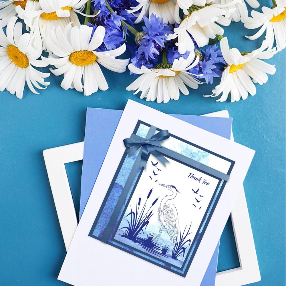 Heron ล้างแสตมป์ Wetland Silho - Clear Silicone Stamps For Card Making บทวิจารณ์และราคา