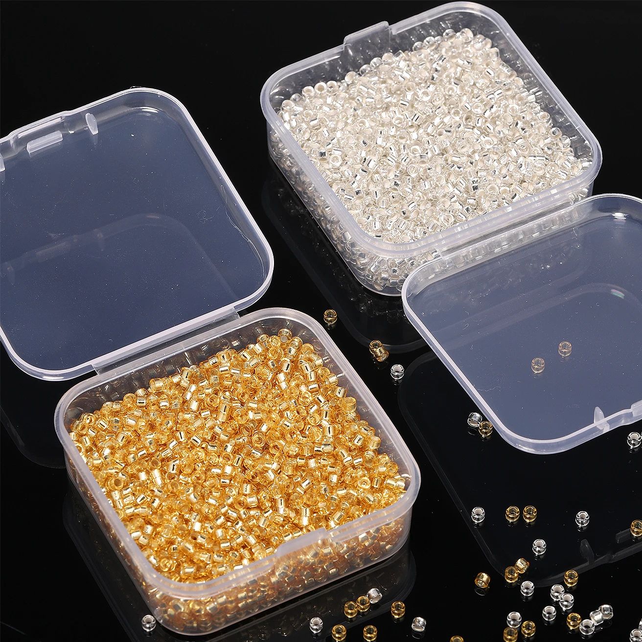 2.5 มม.ลูกปัดกล่องทิเบต Golden - Glass Seed Beads 2Mm Jewelry Making บทวิจารณ์และราคา