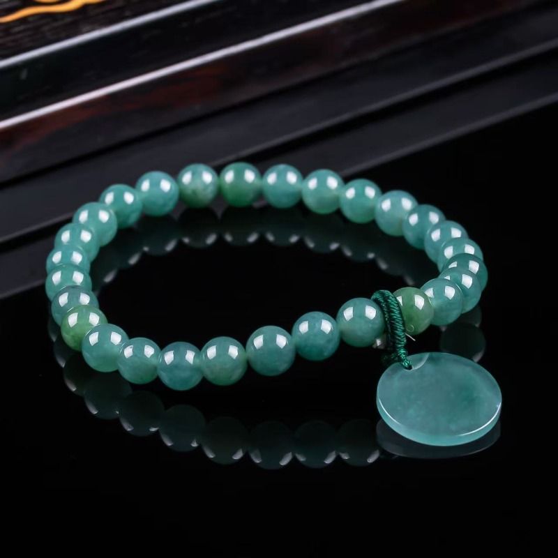 หยกธรรมชาติสีน้ำเงิน ลูกปัดไม่ - Beading บทวิจารณ์และราคา