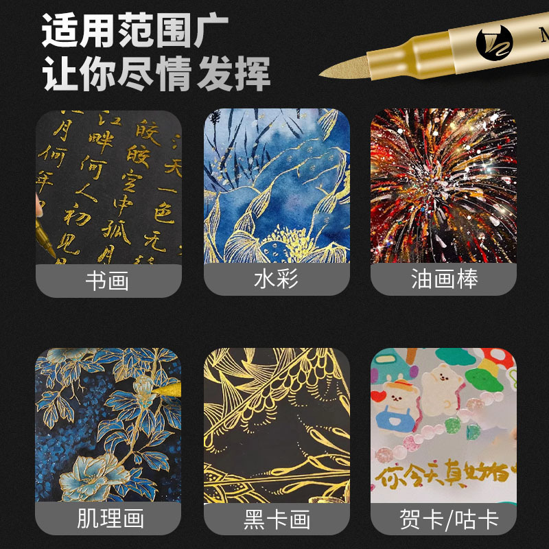 ปากกาสีกันน้ำแบบ DIY 2-12 ชิ้น - Painting Supplies บทวิจารณ์และราคา
