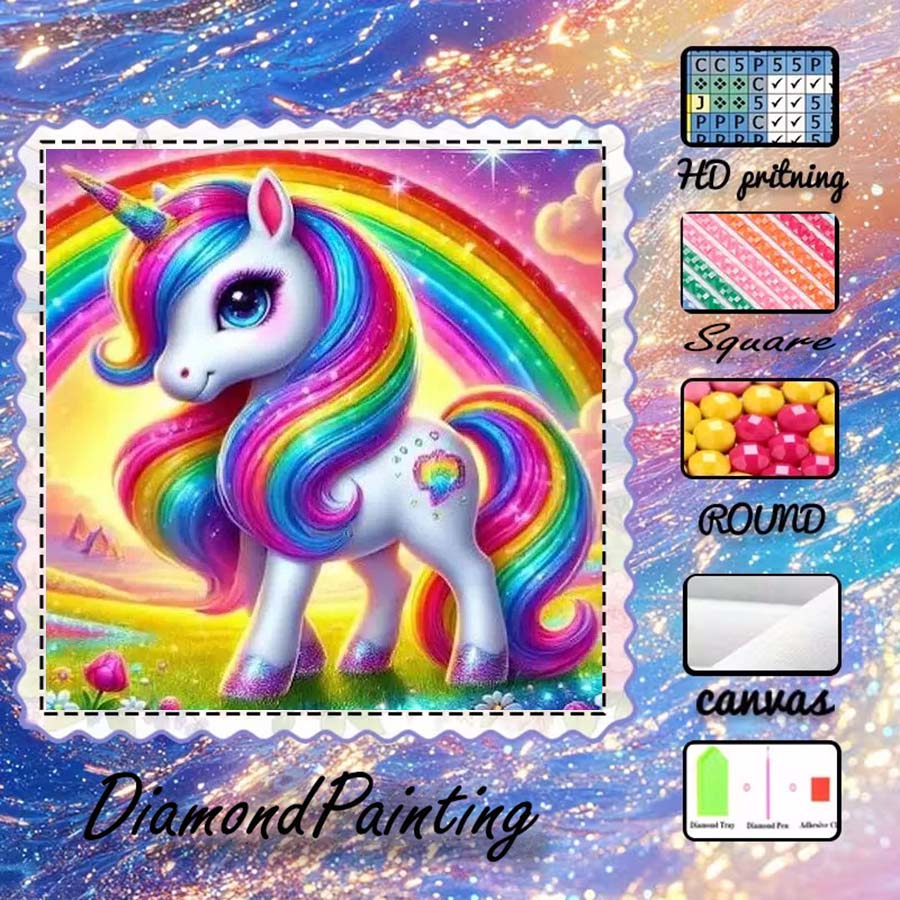 ผ้าฟล็อกกิ้ง 5D DIY 1 ชิ้น, ดอ - 5D Diamond Painting Kit Full Drill บทวิจารณ์และราคา