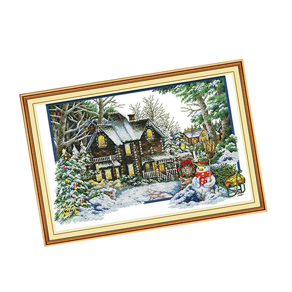 ชุดปักครอสติชพร้อมลายปักสำเร็จ - Cross Stitch Stamped Kits Beginners บทวิจารณ์และราคา