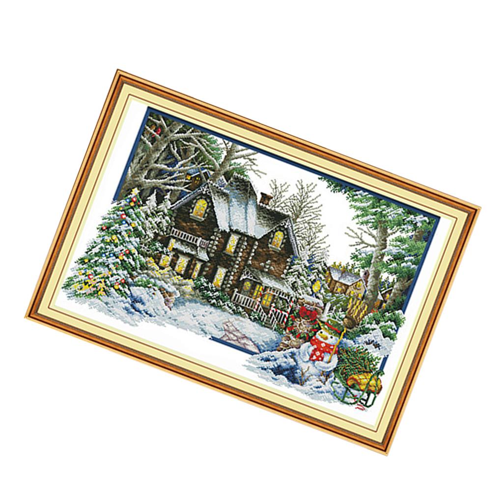 ชุดปักครอสติชพร้อมลายปักสำเร็จ - Cross Stitch Stamped Kits Beginners บทวิจารณ์และราคา