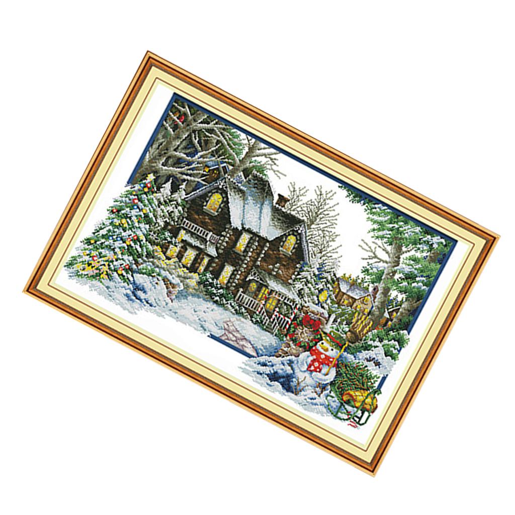 ชุดปักครอสติชพร้อมลายปักสำเร็จ - Cross Stitch Stamped Kits Beginners บทวิจารณ์และราคา