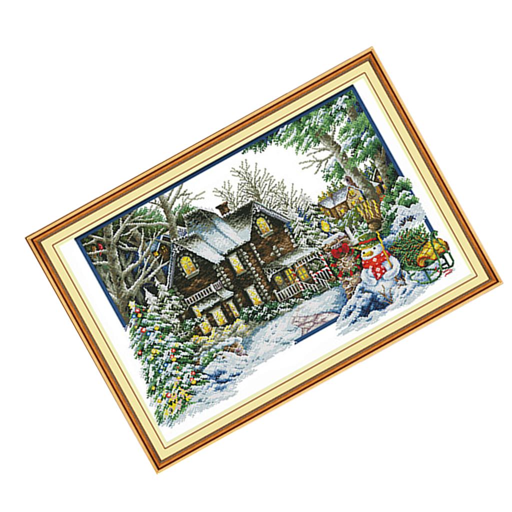 ชุดปักครอสติชพร้อมลายปักสำเร็จ - Cross Stitch Stamped Kits Beginners บทวิจารณ์และราคา