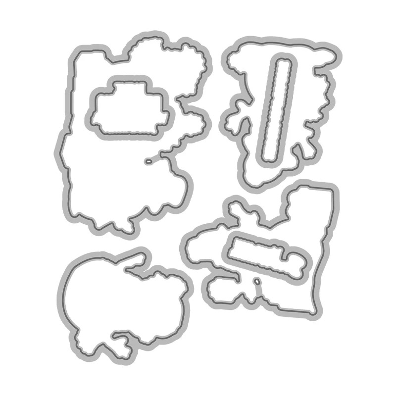 แม่พิมพ์ตัดรูปตุ๊กตาหิมะคริสต์ - Clear Silicone Stamps For Card Making บทวิจารณ์และราคา