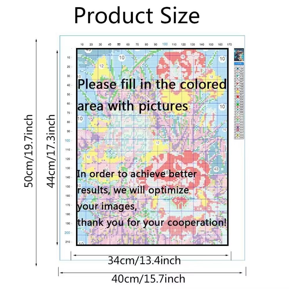 ชุดปักลายตามรูปภาพ 11CT พร้อมด - Cotton Embroidery Thread Skeins บทวิจารณ์และราคา